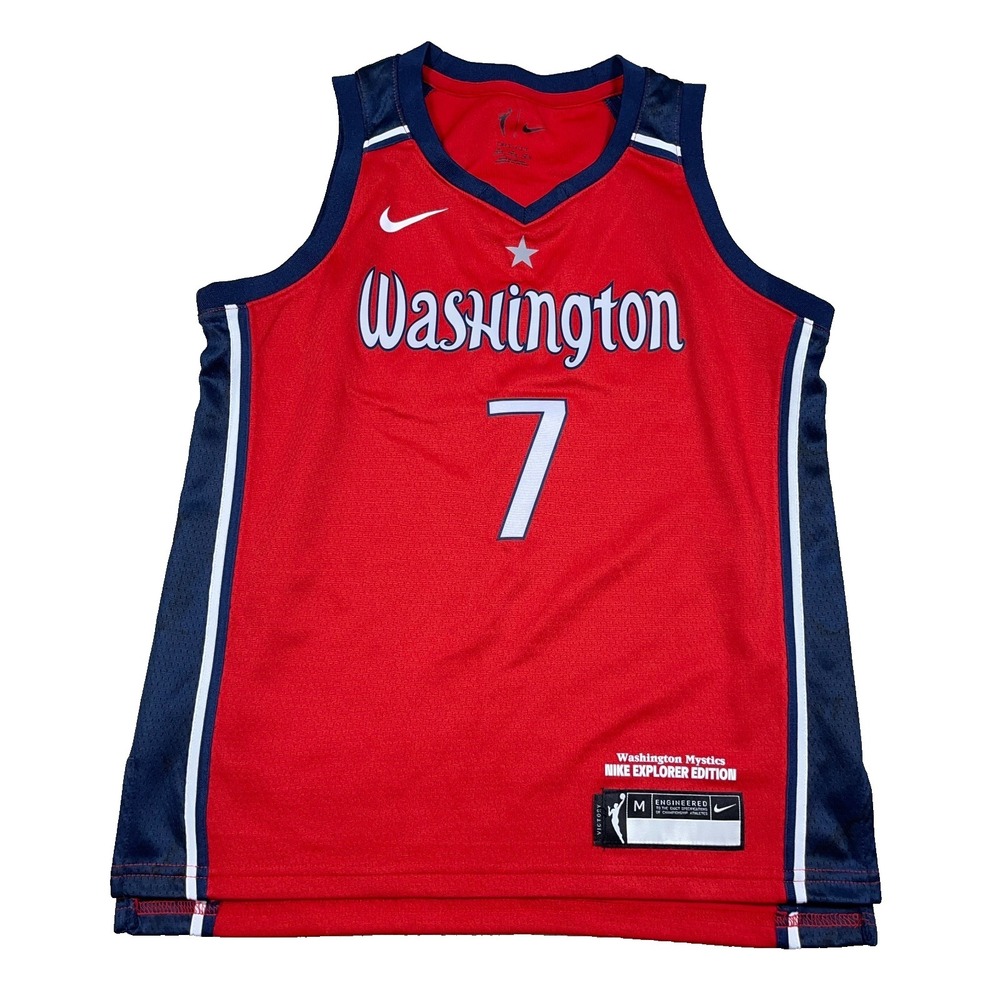 Washington‎ Mystics Jersey Youth Medium Red Ariel Atkins WNBA Basketball Nike